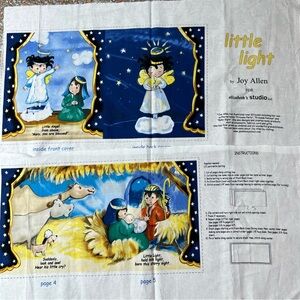 Little Light Holiday Fabric Panel by Joy Allen Craft Project